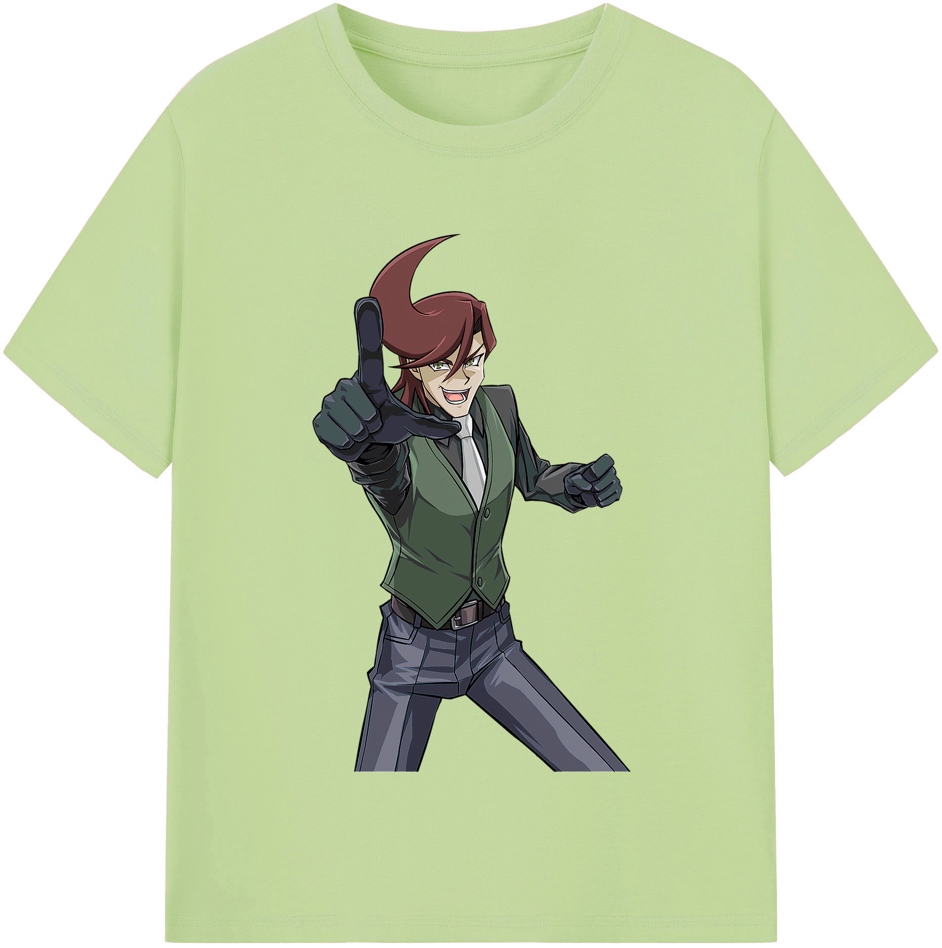 （画像用） 遊☆戯☆王 Yu-Gi-Oh! 綿100％半袖Tシャツ（フロントプリント）